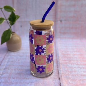 Pink Checkered Daisy