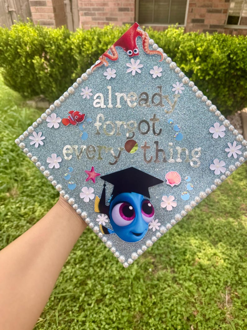 Dory Graduation Cap Topper - Etsy