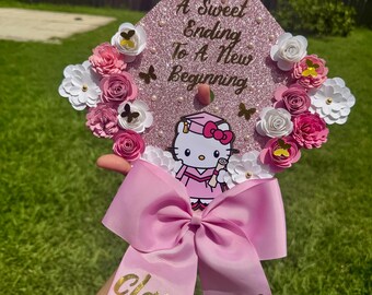 Huntrix Graduation Cap Huntrix Graduation Cap Topper - Etsy UK