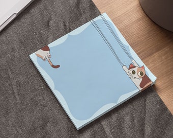 Calico Cat | Sticky Note Pad | Stationary