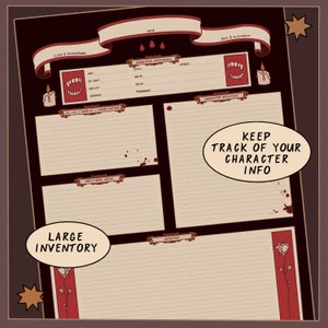 Gothic Vampire | Printable Dnd Character Sheet PDF for Dungeons and ...