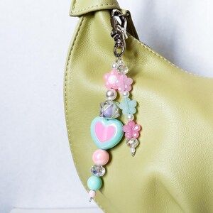 HOLD MY HAND__ keychain | bag charm | phone charm | beaded charm