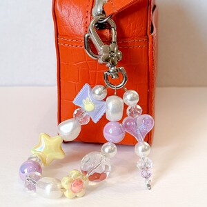 LOVE LIKE CANDY__ keychain | bag charm | phone charm | beaded charm
