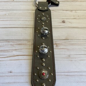 Leather Sleigh Bell Door Hanger -ARCHER