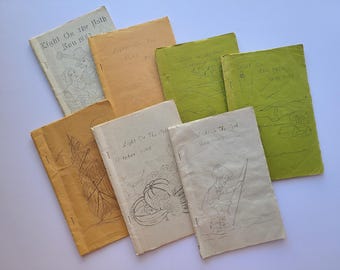 RARE Light on the Path Booklets / Brotherhood of the White Temple / Atlantean Teachings / Mysticism / Vintage Metaphysical / Maurice Doreal