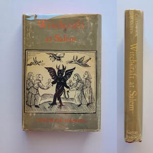 Witchcraft at Salem by Chadwick Hansen / Salem Witch Trials / Vintage Witchcraft / Salem Massachusetts / Historical Study / American History