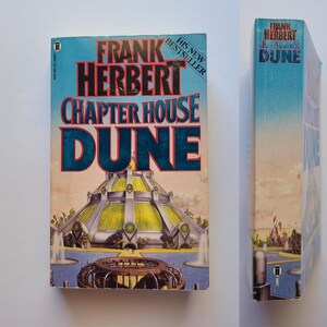Chapterhouse Dune by Frank Herbert / Vintage Science Fiction / Sci-fi Paperback / Muad'Dib / Arrakis / Bene Gesserit Coda / Vintage Sci-fi