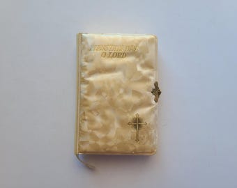 1939 Catholic Prayer Book / Bless this Day O Lord / Mass for Bridegroom and Bride / Vintage Religious Text