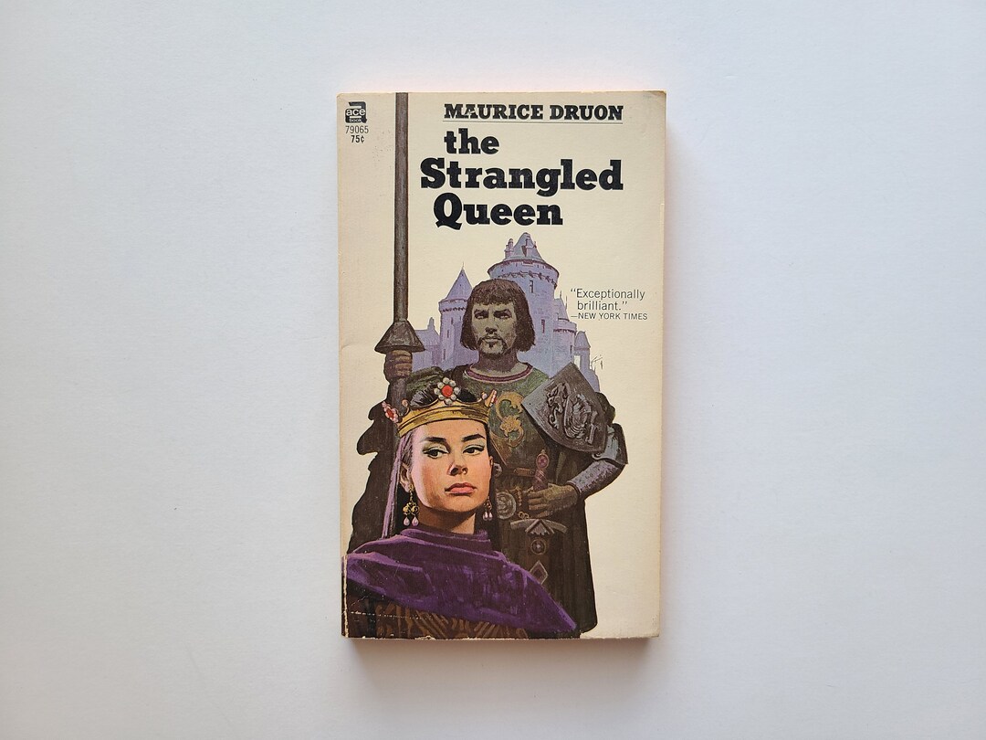 The Strangled Queen by Maurice Druon / Vintage Paperback / Vintage ...