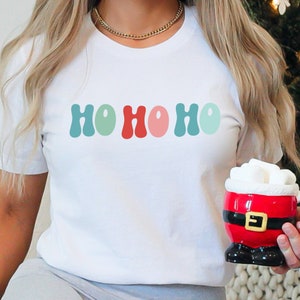 Ho Ho Ho Tshirt, Ho Ho Ho Shirt, Christmas Tshirt, Christmas Shirt, Holiday Shirt