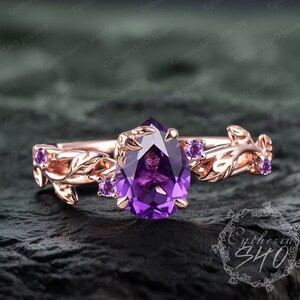 Sterling Silver Pear Cut Amethyst Pendant Necklace - 9x7 Mm Solitaire Stone With Silver Chain Included