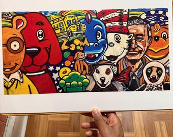 90er Jahre Nostalgische Kindheit PBS Kids Tribute