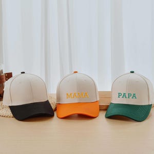 Personalisierte Dad Hut, Benutzerdefinierte Text Hut, Geschenk für sie, Mama Hüte, Weihnachtsgeschenk, Bachelor Trip Hut, Hochzeit Partyhüte