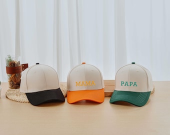 Custom Embroidered Hats, Personalized Dad Hat, Custom Text Hat,Gift For Her,Mama Hats, Christmas Gift, Bachelor Trip Hat,Wedding Partty Hats