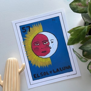 El Sol y La Luna - Art Print