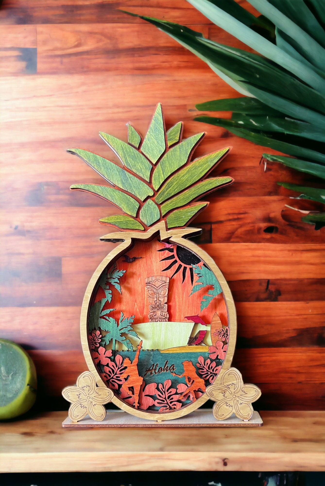 Pineapple wall decor deals