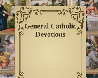 Catholic Devotions PDF |  Catholic Prayers | Printable Instant Download | Vintage Books