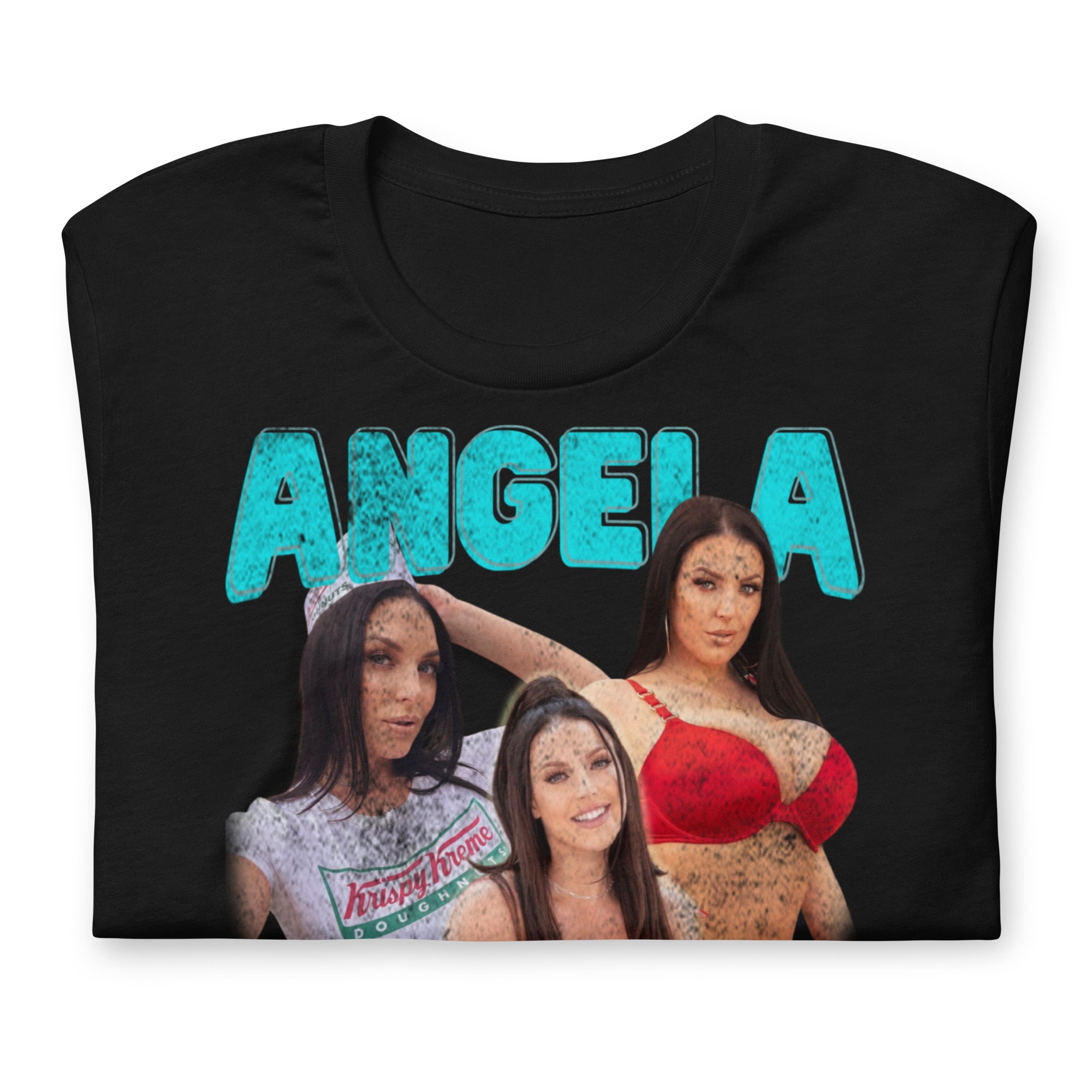 ANGELA WHITE TEE Vintage - Etsy