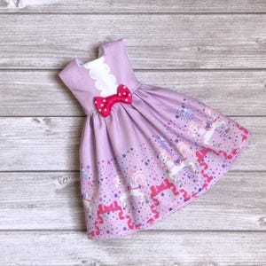 Purple carousel Dress for Blythe pullip