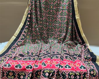 Veelkleurige dupatta-dames voor speciale gelegenheden