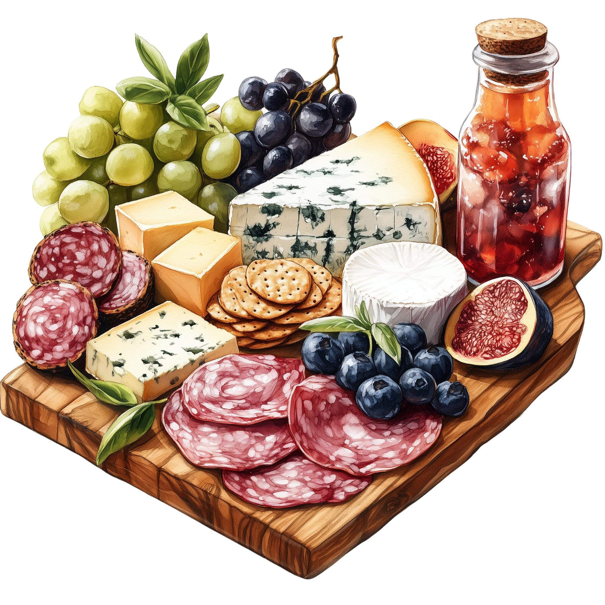 cheese-board-clipart-charcuterie-watercolor-clipart-pack-food-clip