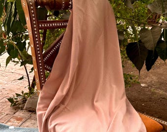 Herringbone Blanket, Super Soft Cozy Blanket, Alpaca Blanket, Baby Blanket, Wool Throw Blanket, Zig Zac Blanket, Baby Pink Color Blanket