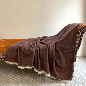 Maroon Blanket, Handwoven Pashmina, Cashmere throws, Throw blanket, wool duvet, Prayer room wrap, Large size Cashmere, Warm blanket, cozy