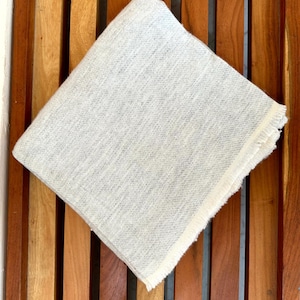 Natural Blanket, Warm Organic Blanket, Cashmere Wool Blanket, Handmade Blanket, Organic Wool Blanket, Hypoallergenic Cover, Baby Blanket