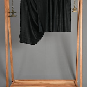 Gorgeous and Elegant, Hand woven Black Pashmina, Big size scarf, Ideal Bedroom wraps, Super lightweight and cozy