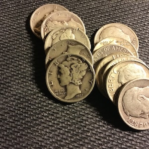 SILVER DIMES.