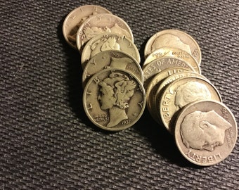 SILVER DIMES.