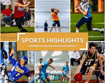 NAJWAŻNIEJSZE INFORMACJE SPORTOWE Mobilne i stacjonarne presety Lightroom | Preset sportowy dla lekkoatletyki | Piłka nożna | Fani sportu | Baseball | Koszykówka