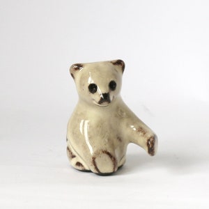 vintage porcelain figurine Bear Denmark 1950-1960s