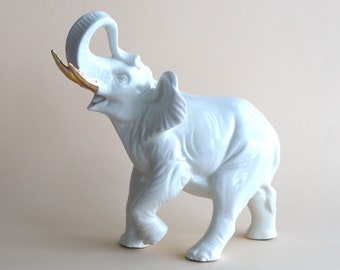 Porcelain figurine Elephant