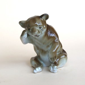 Porcelain figurine Romania ARPO Bear