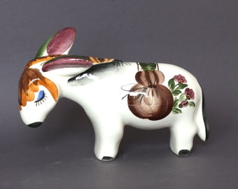 Porcelain figurine donkey ZIK Konakovo USSR