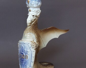 Porcelain figurine Dragon  Korosten porcelain factory Ukraine