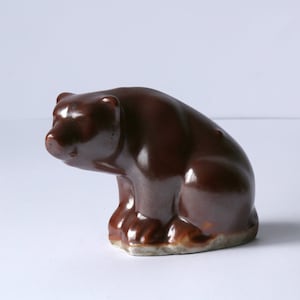 antique Porcelain figurine bear