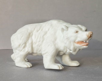 Figurine Publicitaire FLUNCH *OURS PRÉHISTOIRE - PVC Ancien, Objet Collector