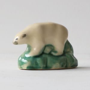 Porcelain figurine ZIK Konakovo USSR Polar bears 1920-1930