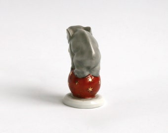 磁器の置物 球形の象 ヘレンド ハンガリー 1948年 - Etsy 日本