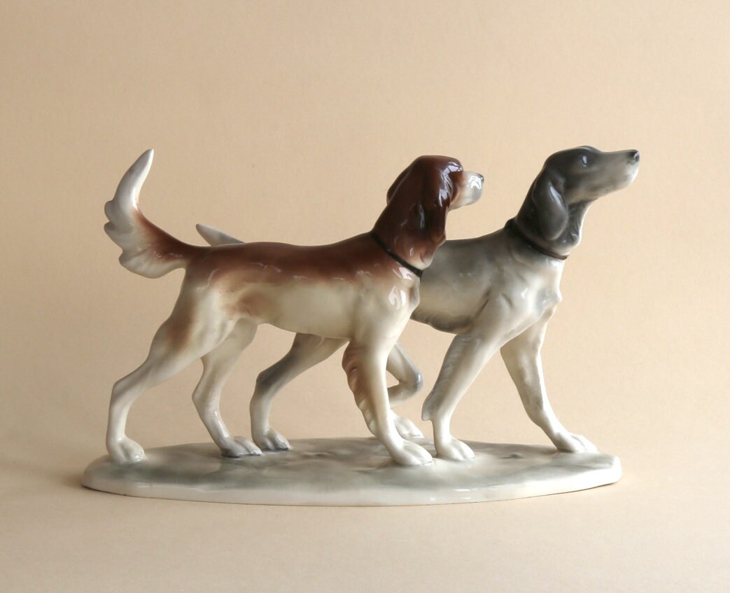 Sitzendorf Austrian Porcelain Dog (JL) Sitzendorf Austrian Porcelain Dog (JL)