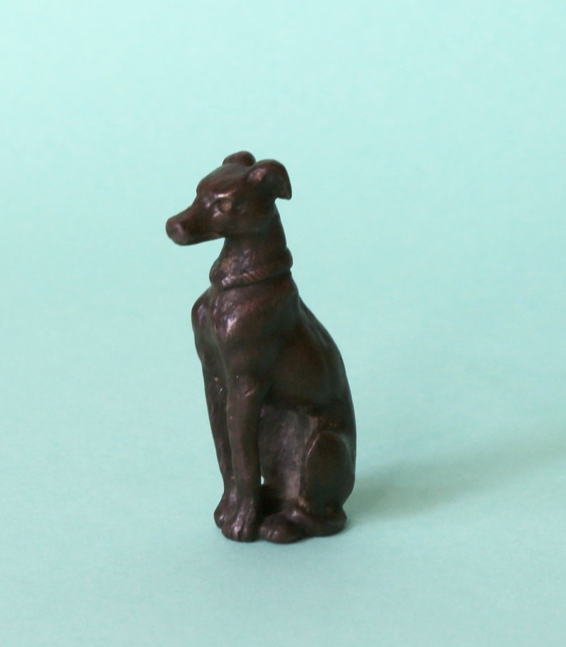 ブロンズ像 犬 グレイハウンド - Etsy 日本