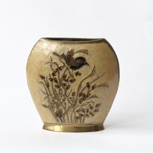 Vintage vase bronze