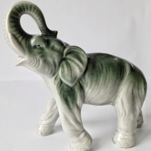 Porcelain figurine Elephant Carl Scheidig Germany 1940