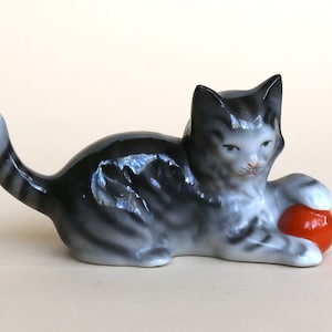 porcelain figurine Cat Fasold & Stauch Germany