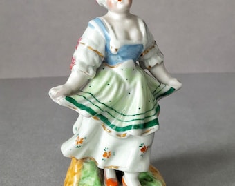 Porcelain Figurine Dancing Girl, 1796-1813