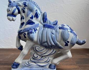 ヴィンテージ陶器製馬車置物、荷馬車に乗った女性、日本製 - Etsy 日本