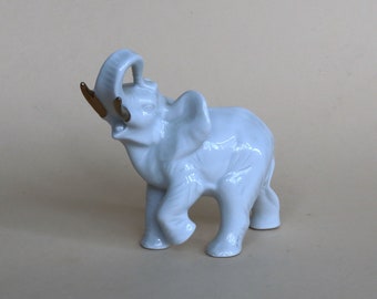 Porcelain figurine Elephant sculptor Alexander Shevchenko Korosten porcelain factory Ukraine