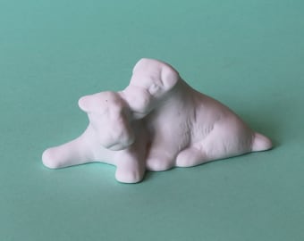 porcelain figurine Dog Germany